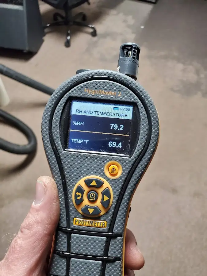 Moisture meter humidity assessment for Fire & Smoke Damage Restoration in Murray